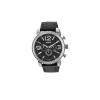 Horlogeband Fossil BQ1709 Leder Zwart 24mm